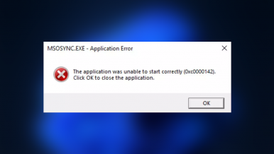 How to Fix Msosync.exe Error on Windows 11.