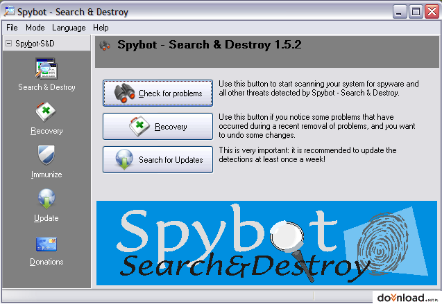 Spybot Search And Destroy 1.6.2.46 Download