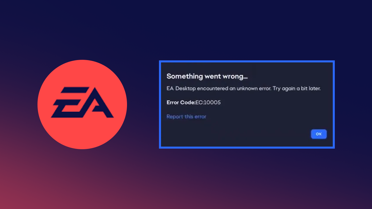 How to fix EA app error 10005 when installing games via the Xbox app.