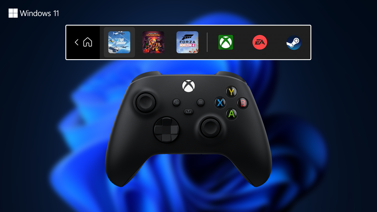 Windows Insiders can now try out an early preview of controller bar