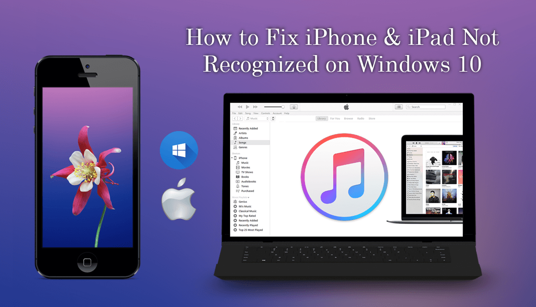 How to Fix iPhone / iPad Not Recognized on Windows 10. (iPhone Not Found)