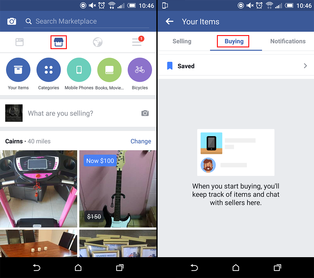 How to message seller on facebook marketplace