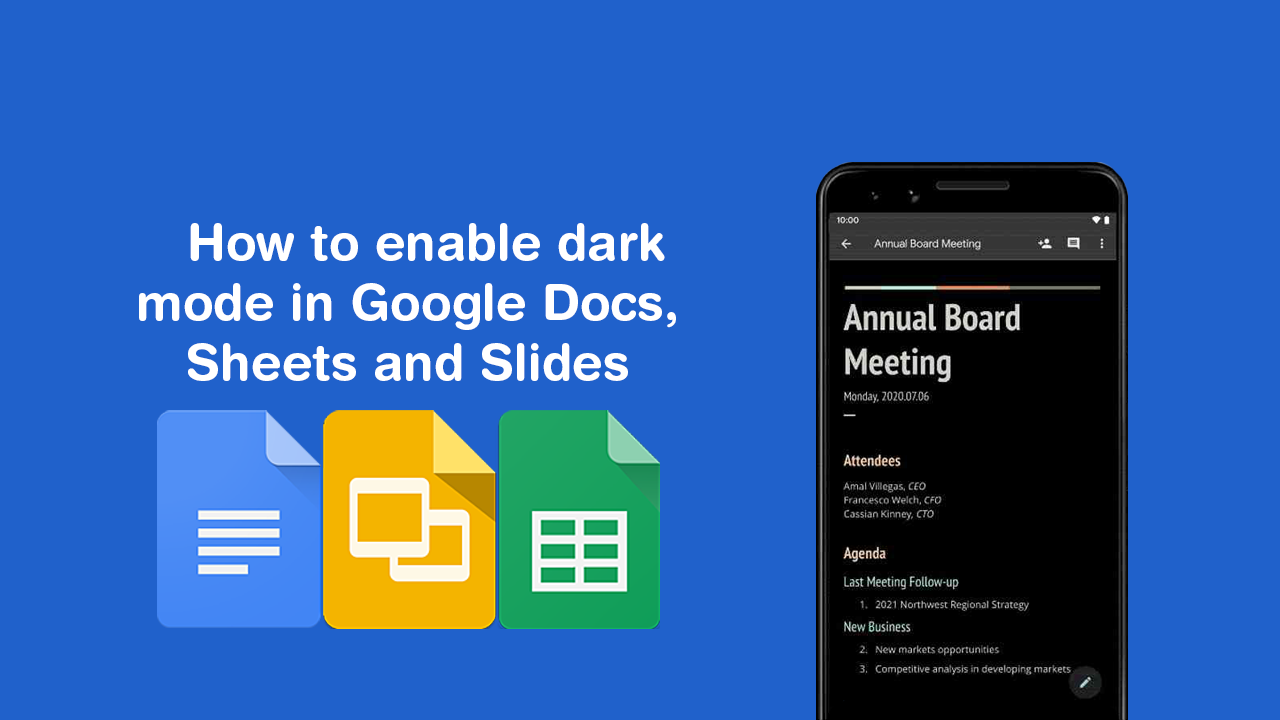 How To Make Google Slides Dark Mode On Computer