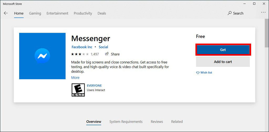 How To Get The Official Facebook Messenger App For Windows 10