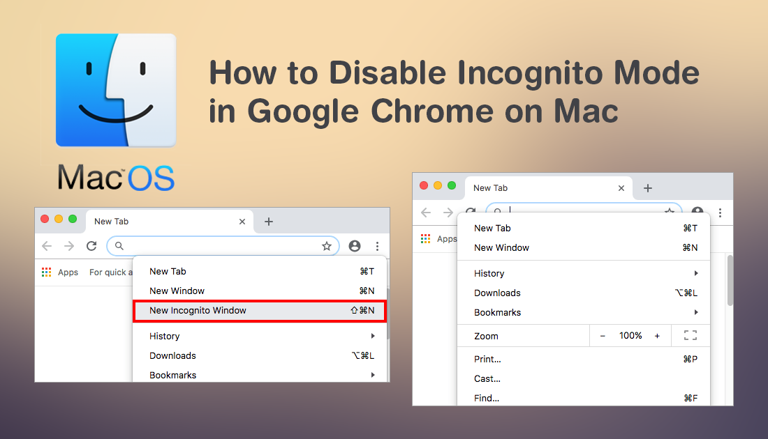 how to disable incognito mode chrome ipad