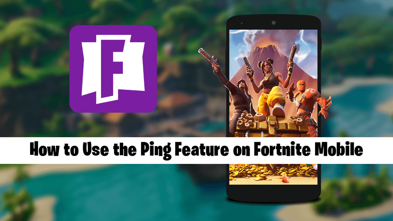 how to use the ping feature on fortnite mobile enable ping in fortnite mobile - can you stream fortnite mobile