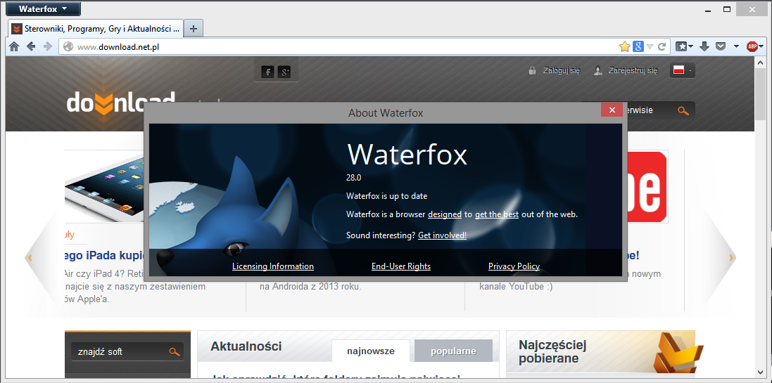 Как установить waterfox в ubuntu