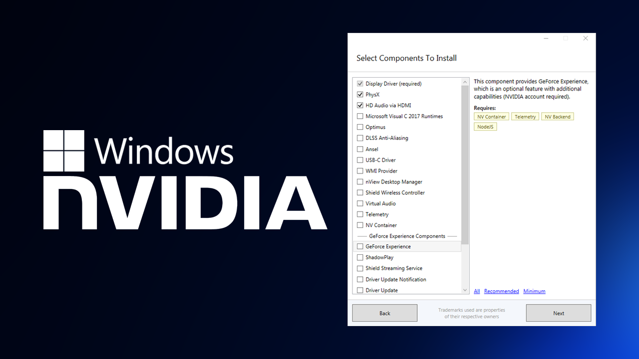 How To Install NVIDIA Graphics Drivers Without Any Bloatware Or Telemetry.