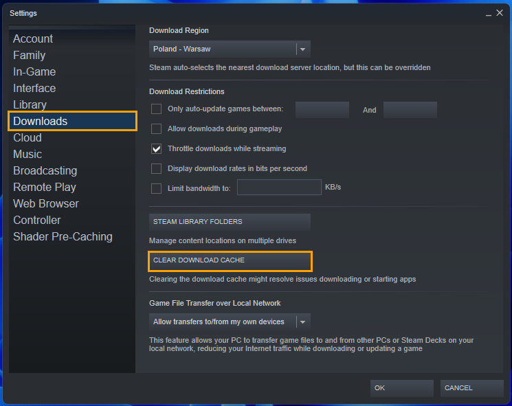 How to fix Steam Store button missing or not working.
