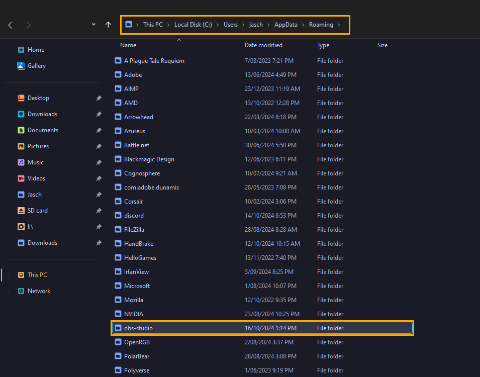 How to Backup or Migrate OBS Settings