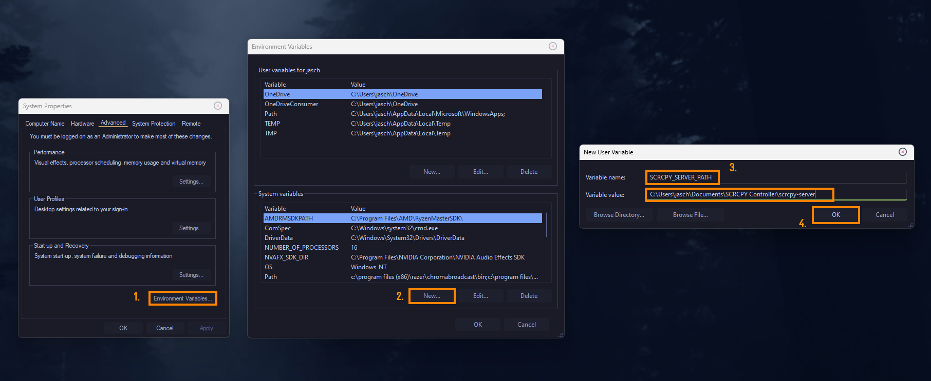 How to Use a Controller with SCRCPY