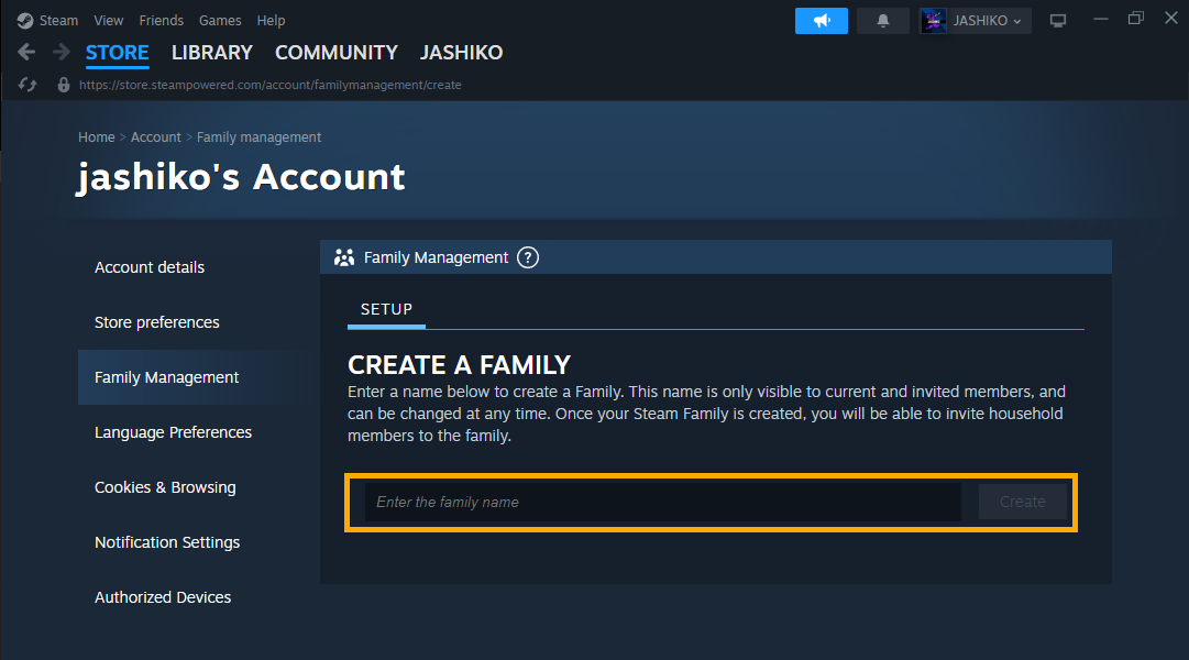 Create a Family to Share Games on Steam using Steam Family Sharing