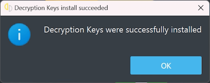 installing sudachi keys