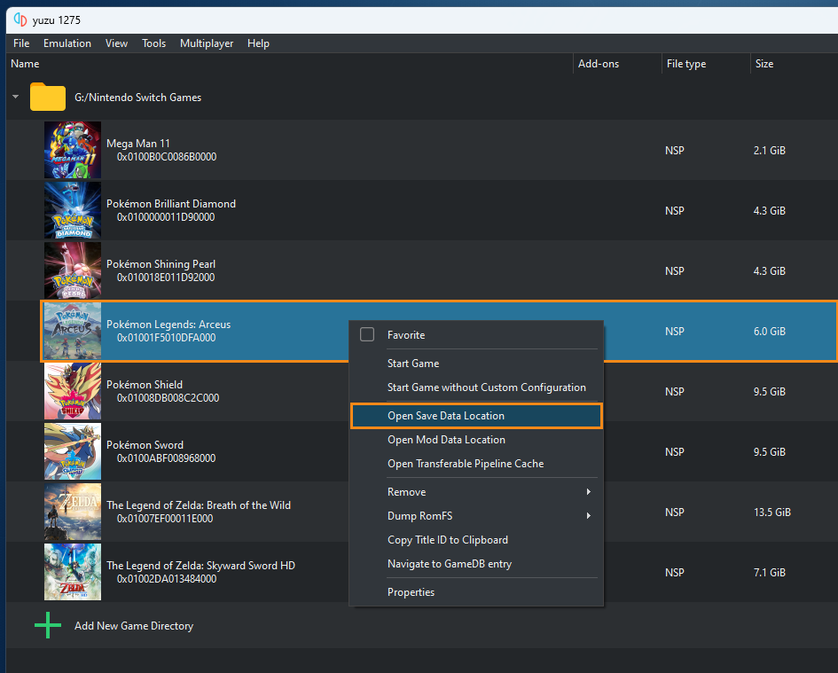 Transfer Save Files from Sudachi to a Different Computer