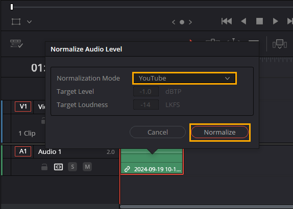 How to Optimise Sound For YouTube in Davinci Resolve