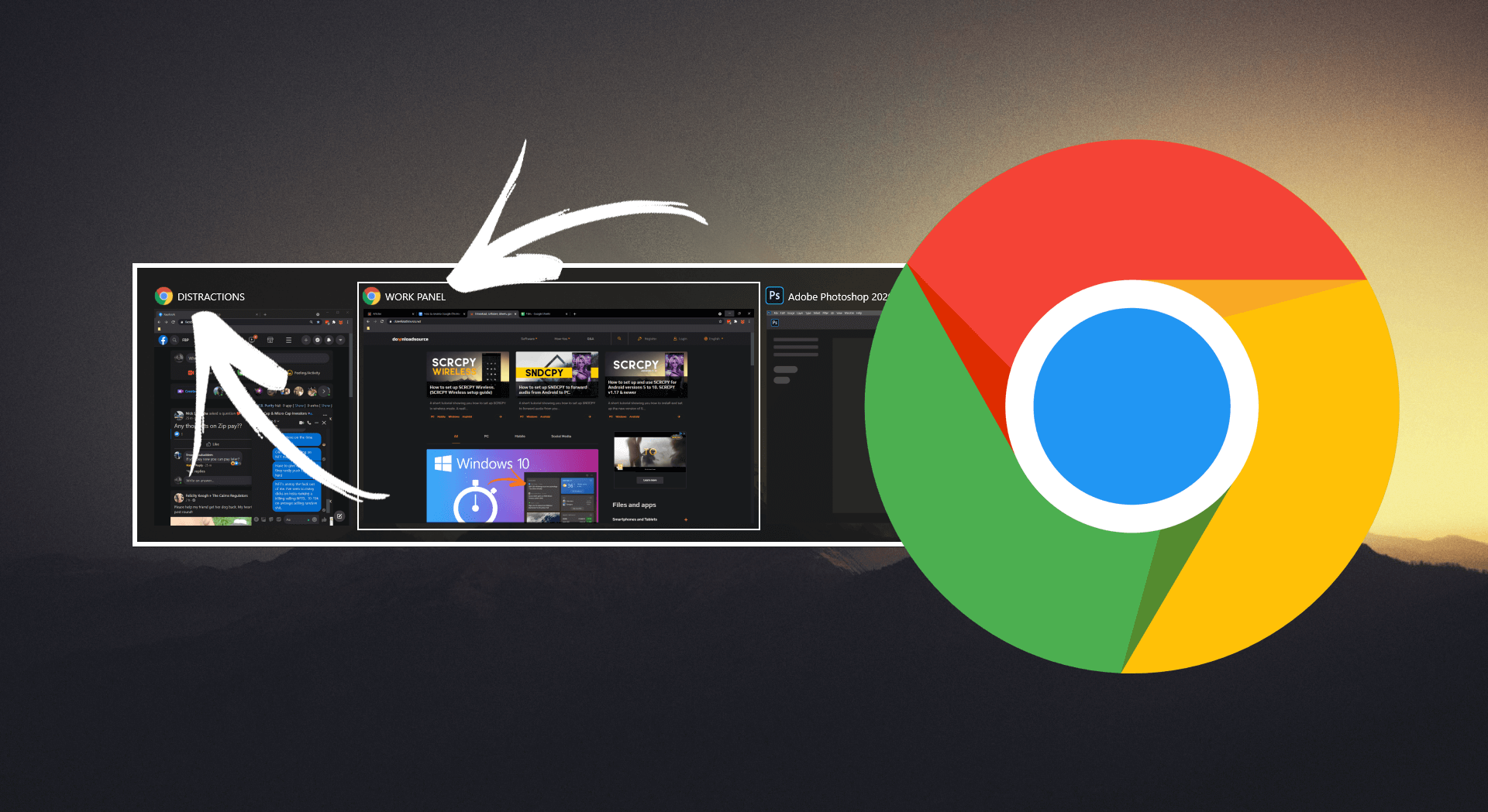 How to rename Google Chrome windows.