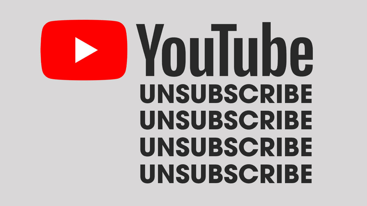 How to unsubscribe from all the channels you are following on YouTube