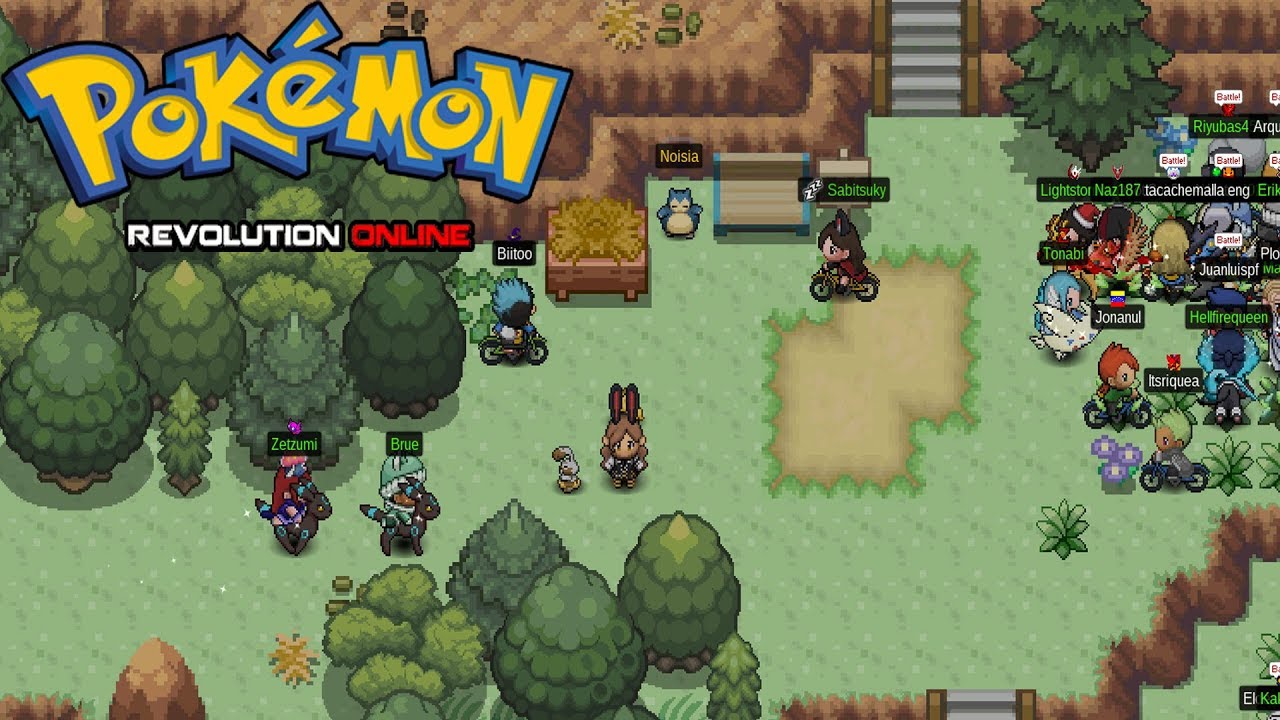 Pokemon Revolution Online (PRO) Games