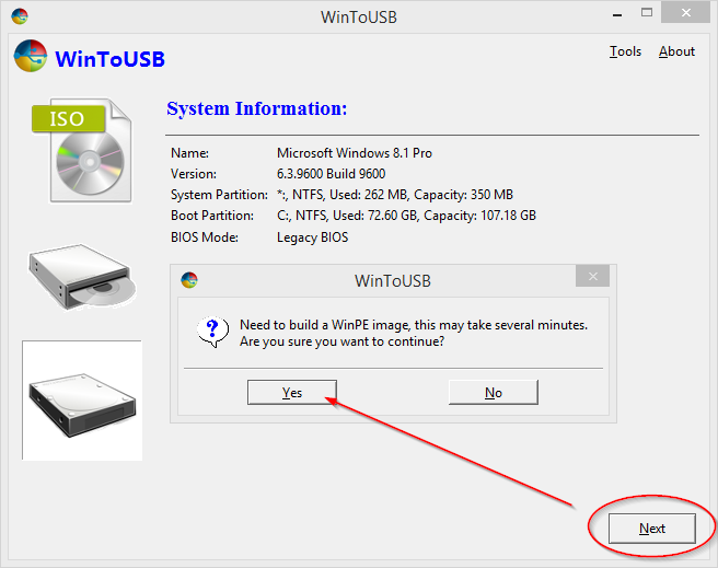 WinToUSB 8.2.0.2 download the new for mac