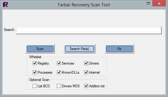 farbar recovery scan tool chip