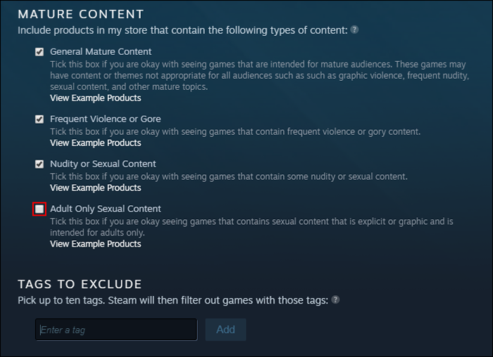 How to View or Hide 'Adult Only' Games on Steam. (Display 'Adult Only'  Content)