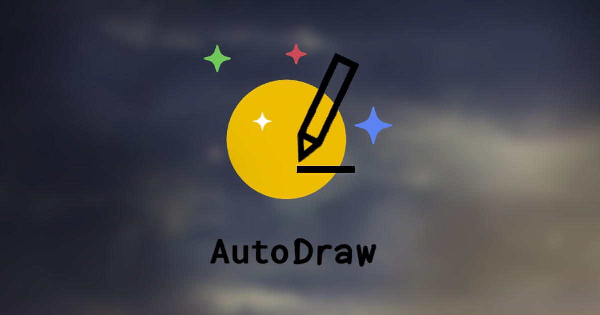 Autodraw : AI Powered Drawing Tools from Google