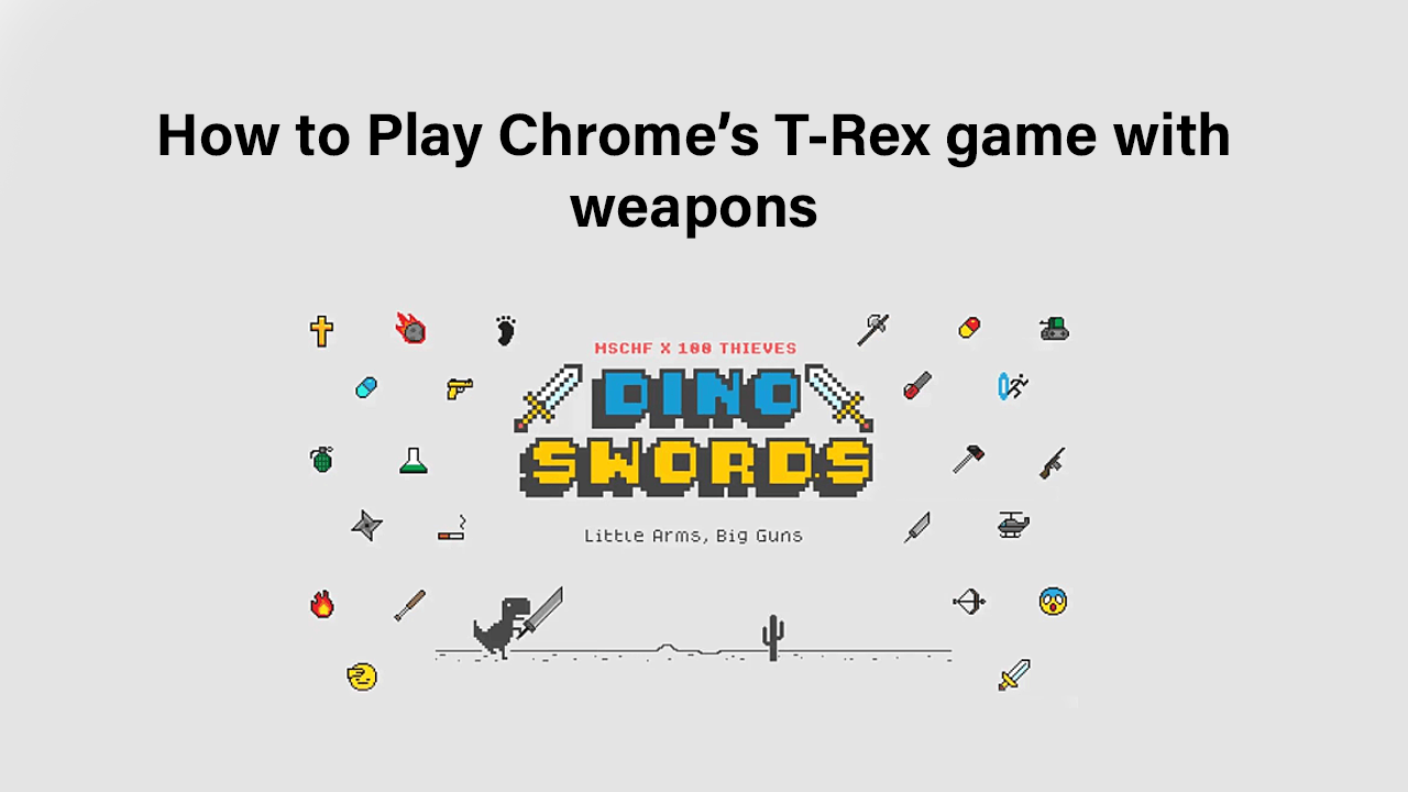 Easy Way to Play Dino Game in Google Chrome
