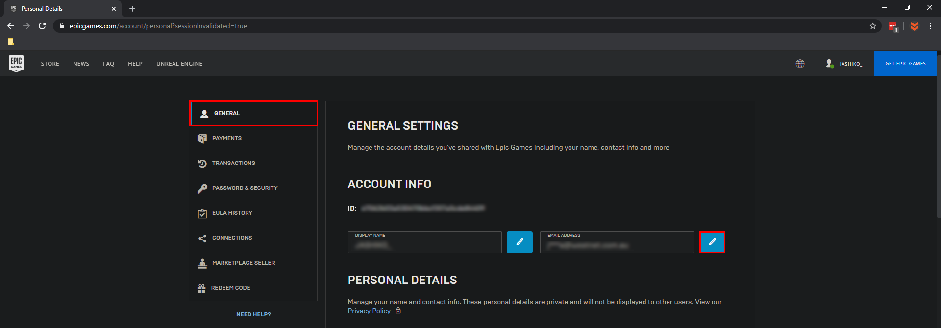 How to change my email address on my Epic games account if I do not have  access to the original email address - Quora
