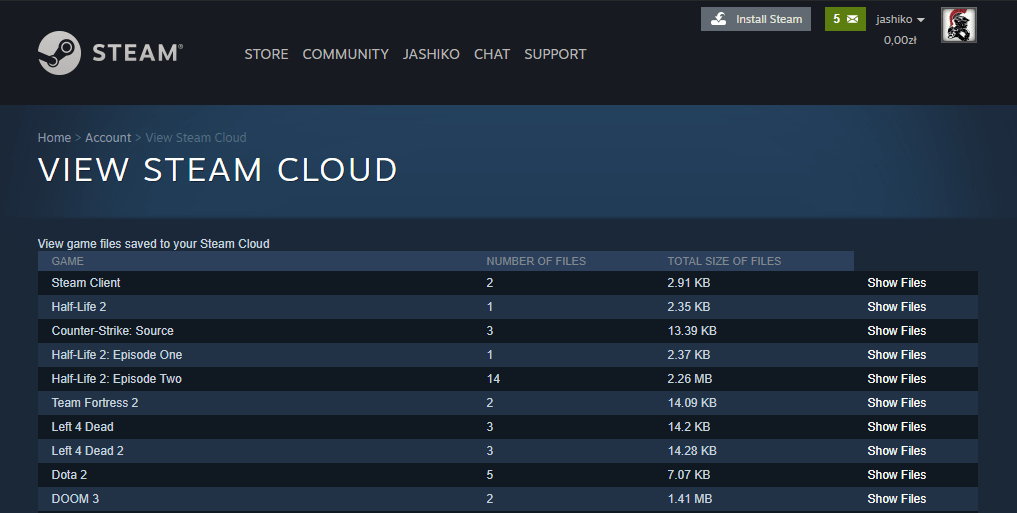 Download Steam Cloud Saves  