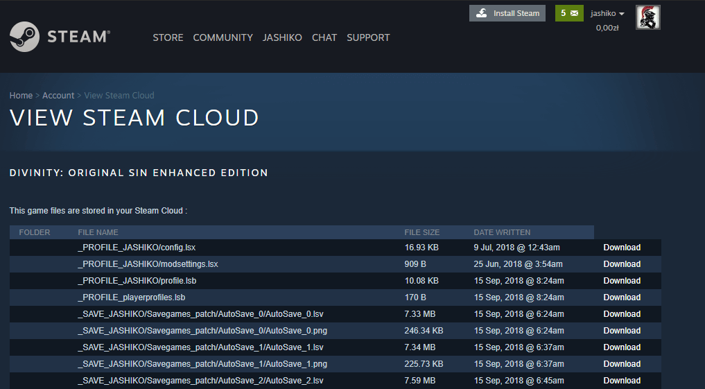 How To Download Steam Cloud Saves