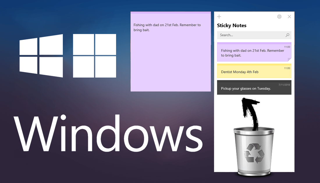 How to Recover Deleted Sticky Notes on Windows 10 & 11. (Restore