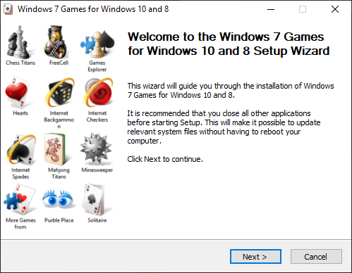 Get the Windows XP games on Windows 10 or 11 