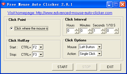free mac auto clicker middle mouse button