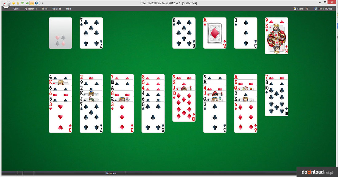 FreeCell Solitaire  Instantly Play FreeCell Solitaire for Free